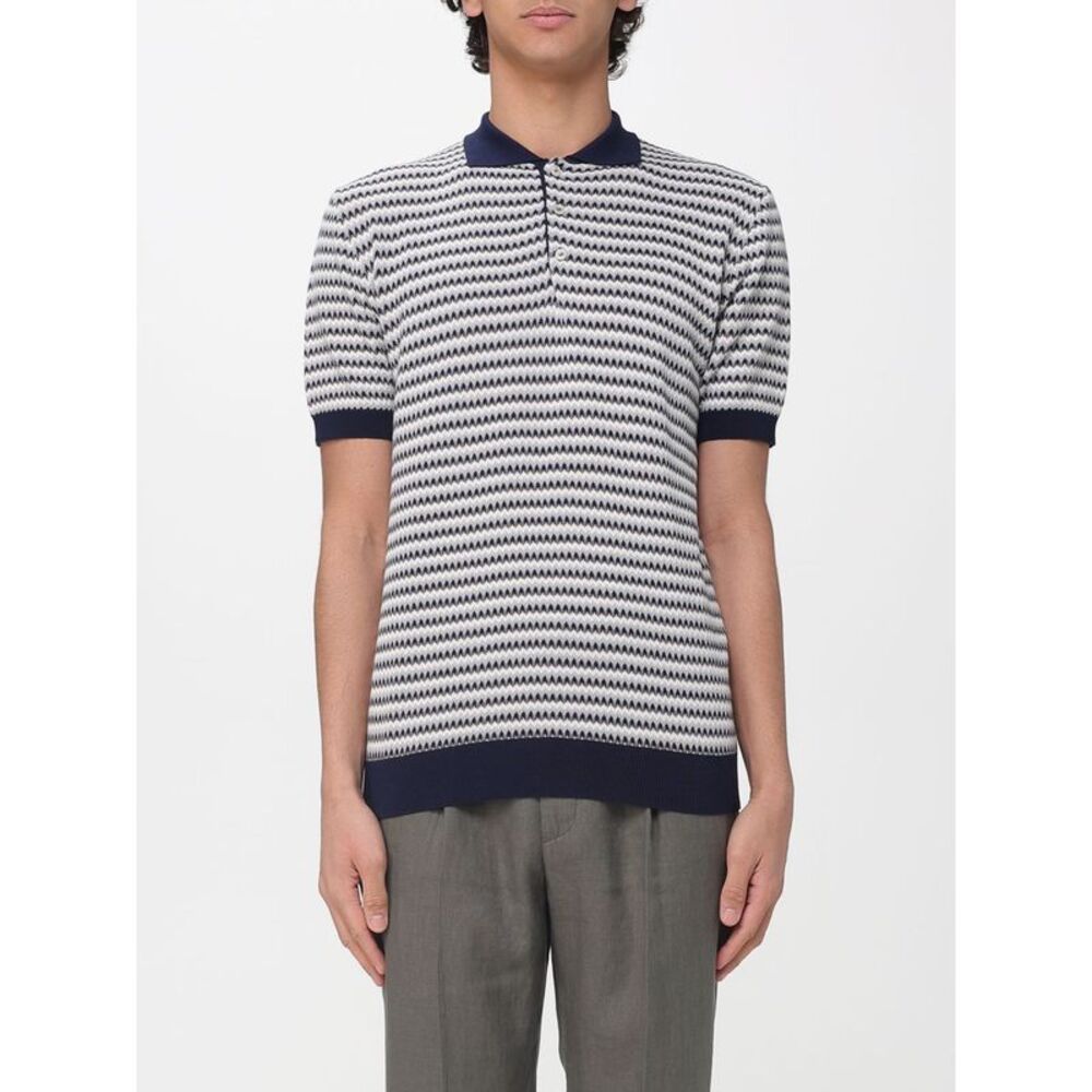 Manuel Ritz Men Manuel Ritz Knitted Polo Shirt